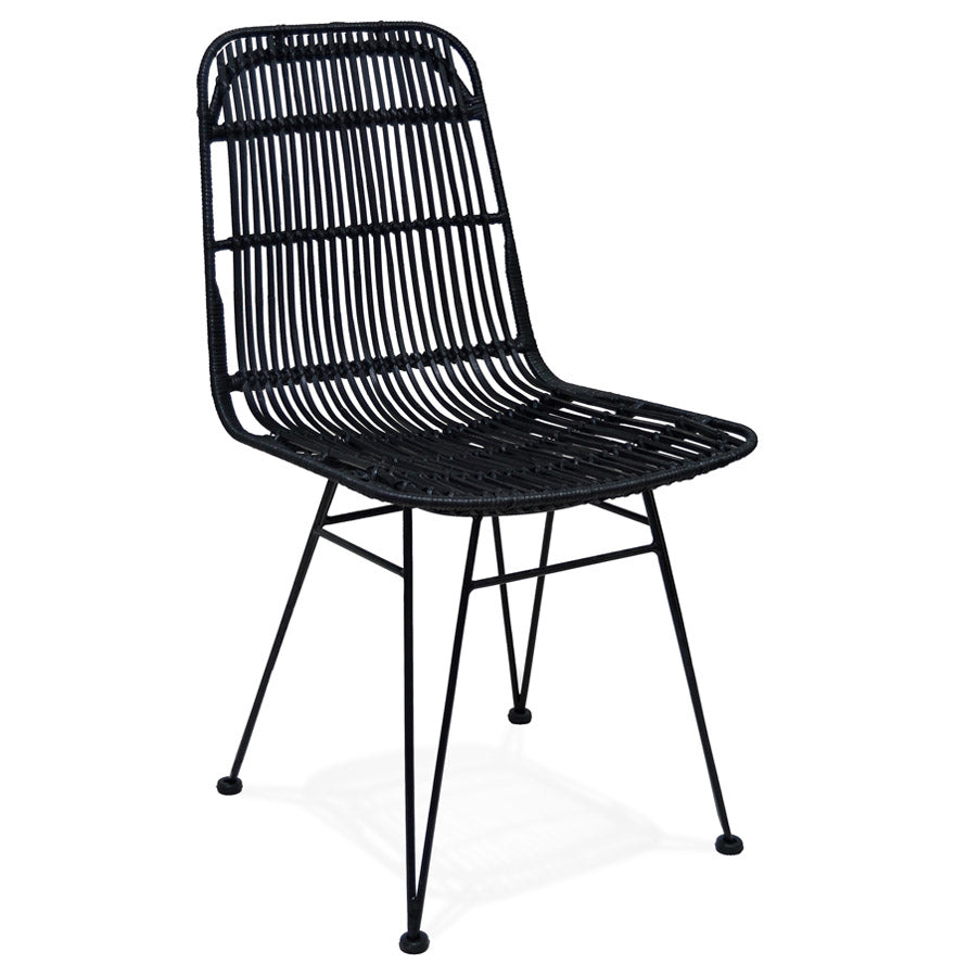 Chair MANIFIK - black - wood