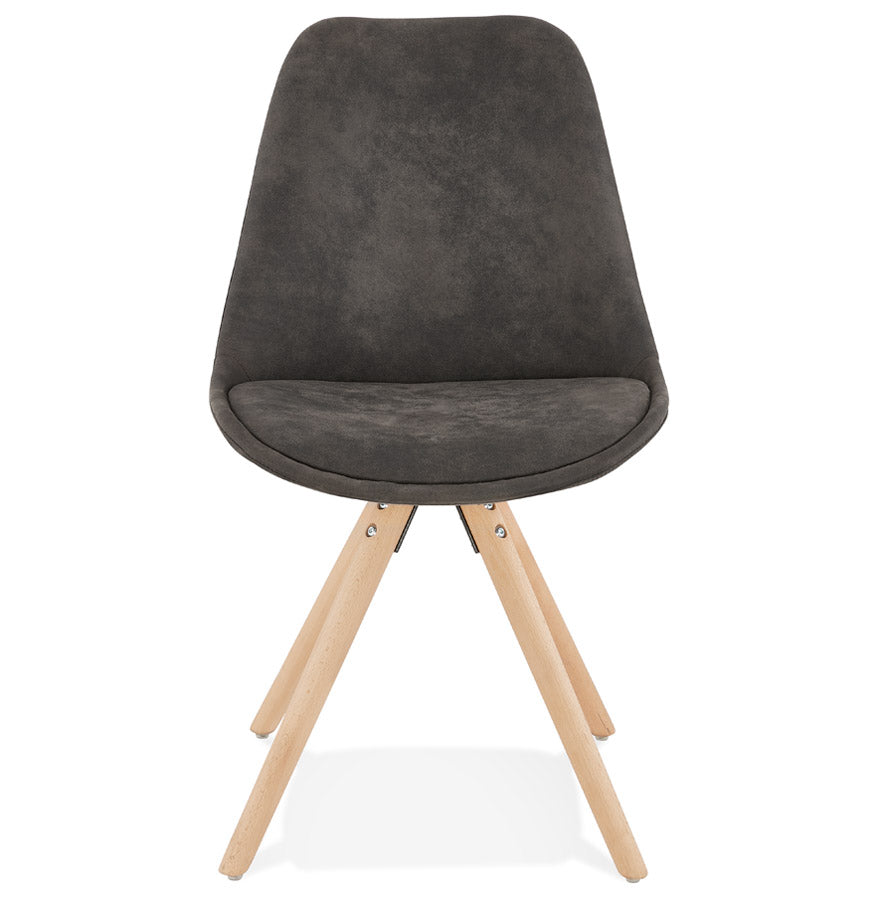 Chair CHARLIE - dark gray - fabric