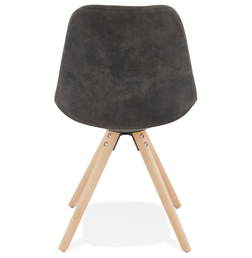 Chair CHARLIE - dark gray - fabric