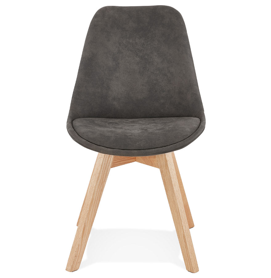 Chair SOME - dark gray - fabric