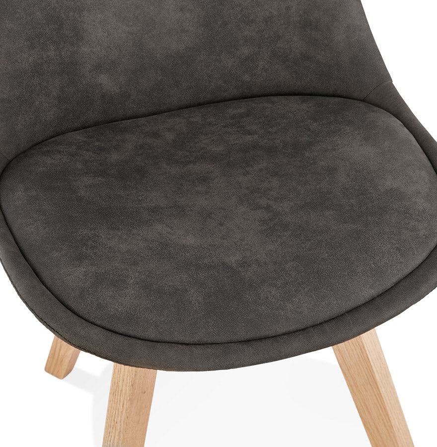 Chair SOME - dark gray - fabric