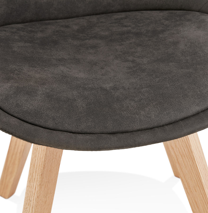 Chair SOME - dark gray - fabric