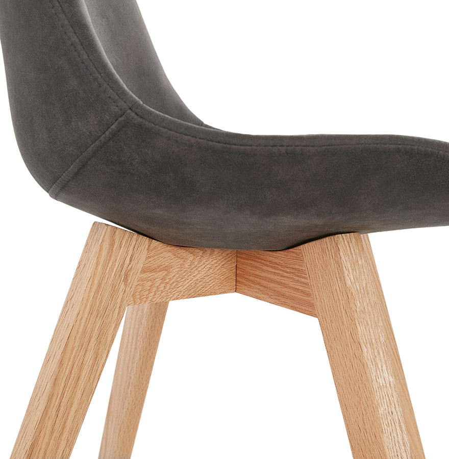Chair SOME - dark gray - fabric