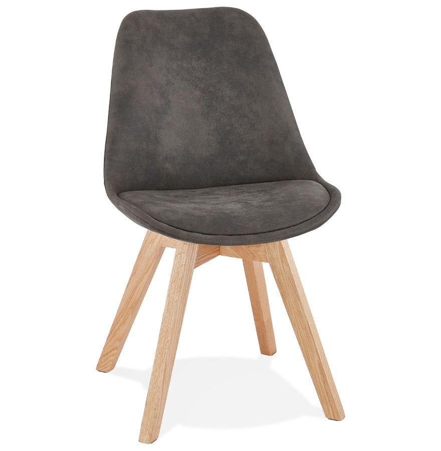 Chair SOME - dark gray - fabric