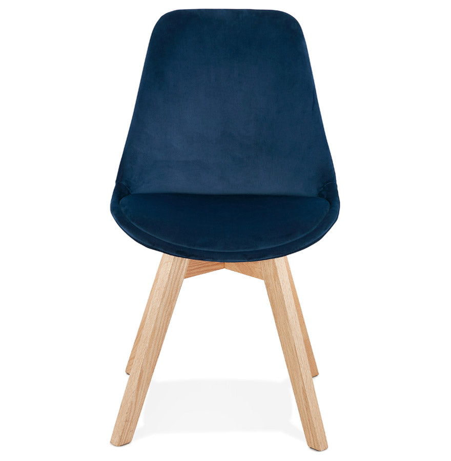 Stoel PHIL - blauw - stof