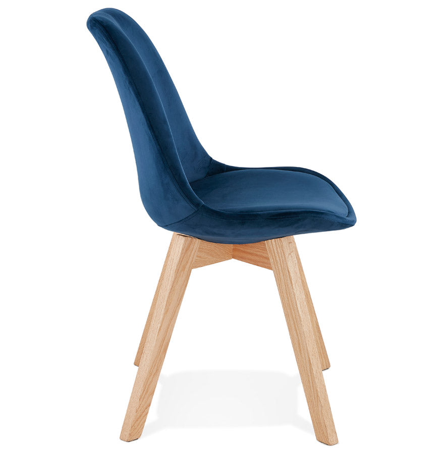 Stoel PHIL - blauw - stof