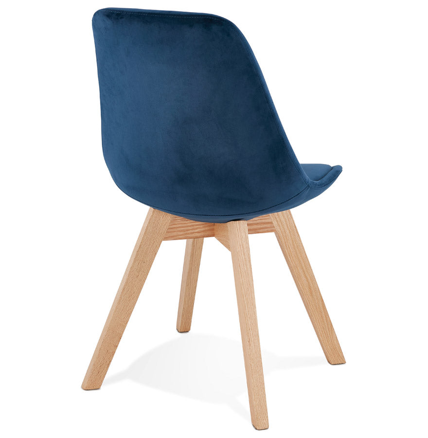 Stoel PHIL - blauw - stof