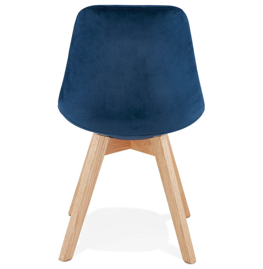 Stoel PHIL - blauw - stof