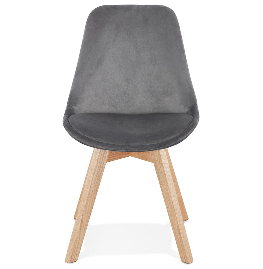 Chair PHIL - gray - fabric