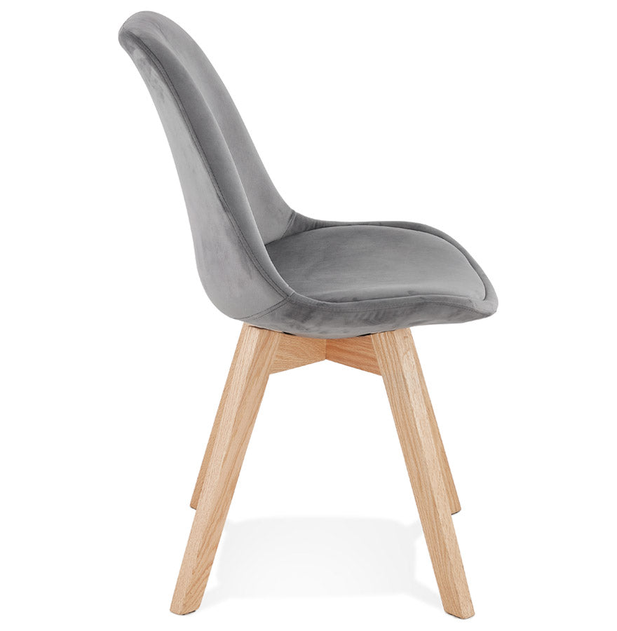 Chair PHIL - gray - fabric