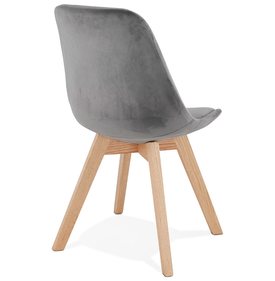 Chair PHIL - gray - fabric