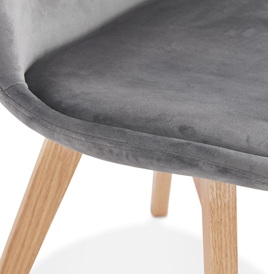 Chair PHIL - gray - fabric