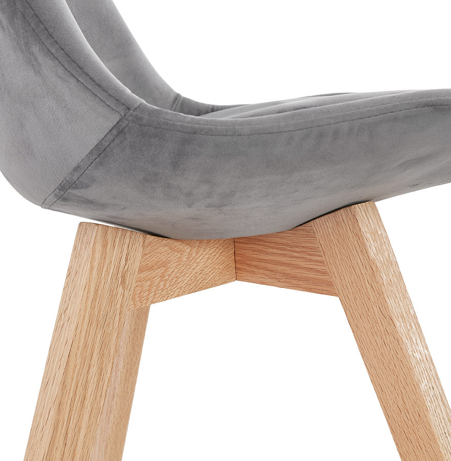 Chair PHIL - gray - fabric