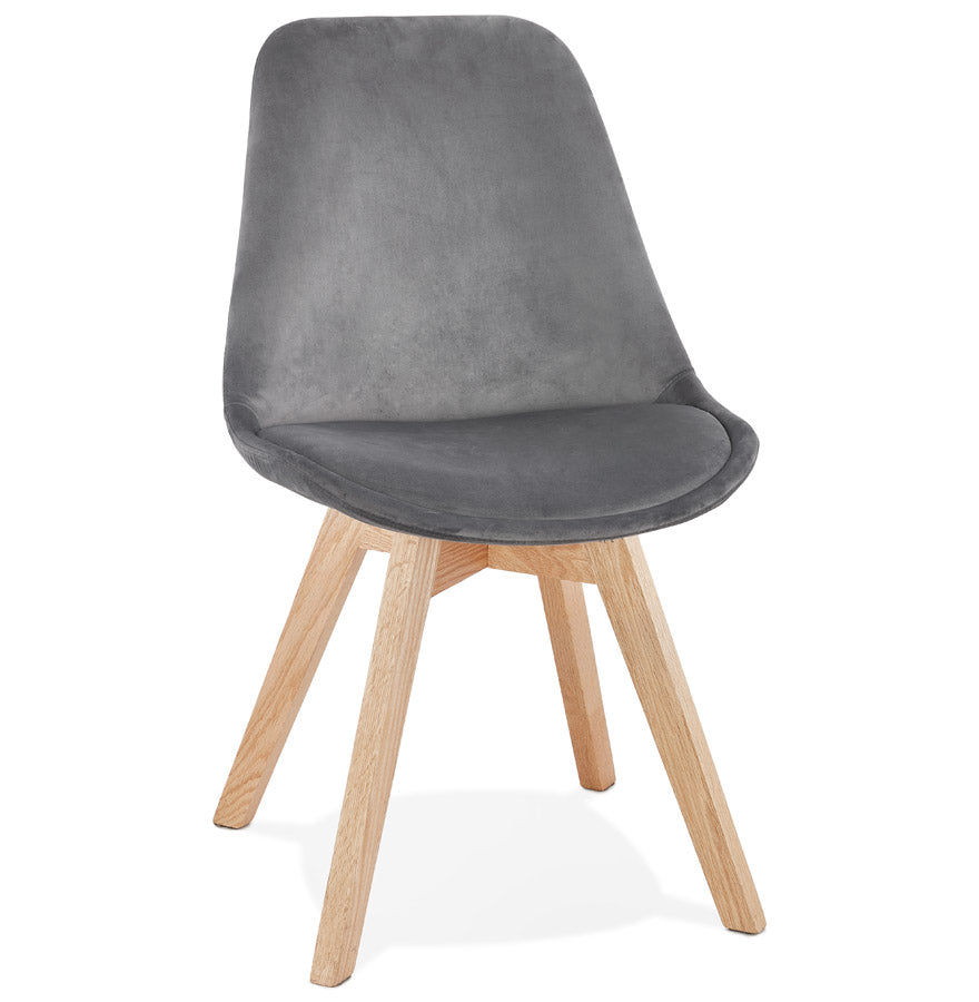 Chair PHIL - gray - fabric
