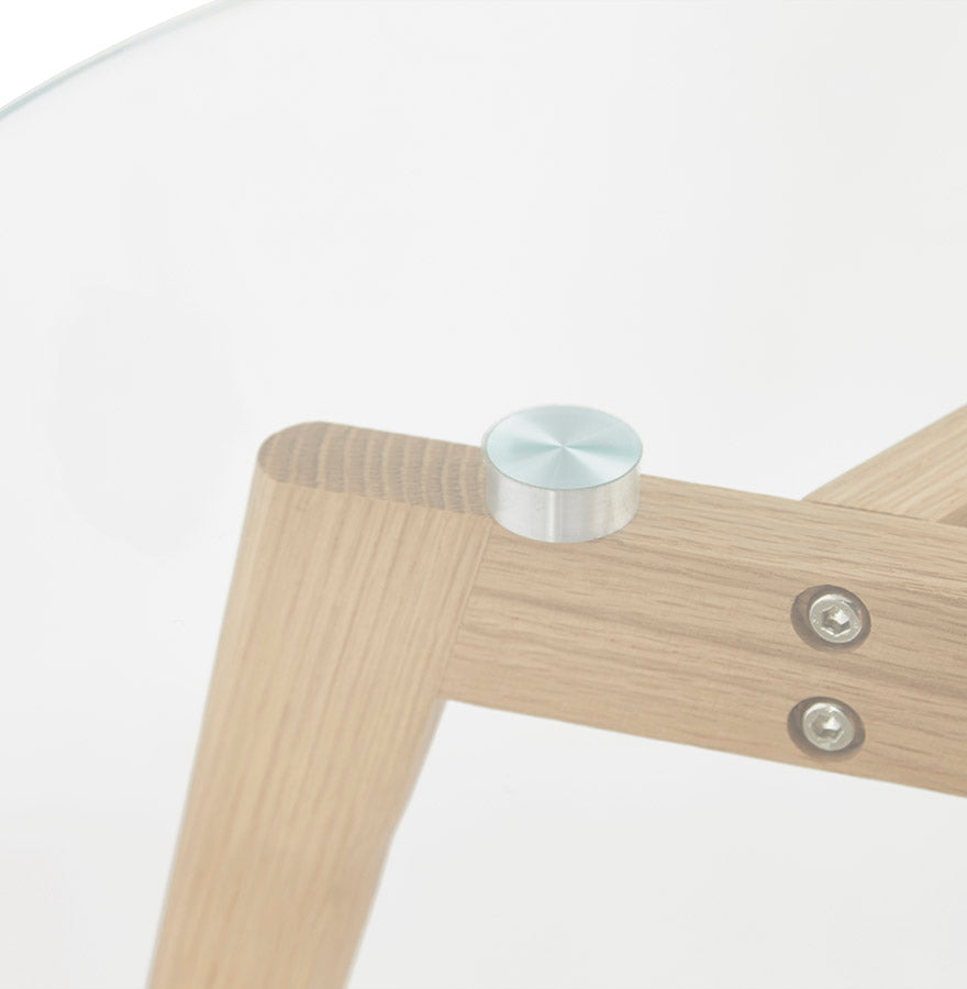 Coffee and/or side table IGGY - transparent - glass