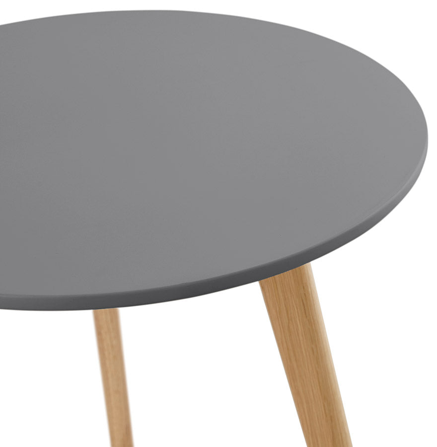 Salon- en/of bijzettafel ESPINO - donkergrijs - hout