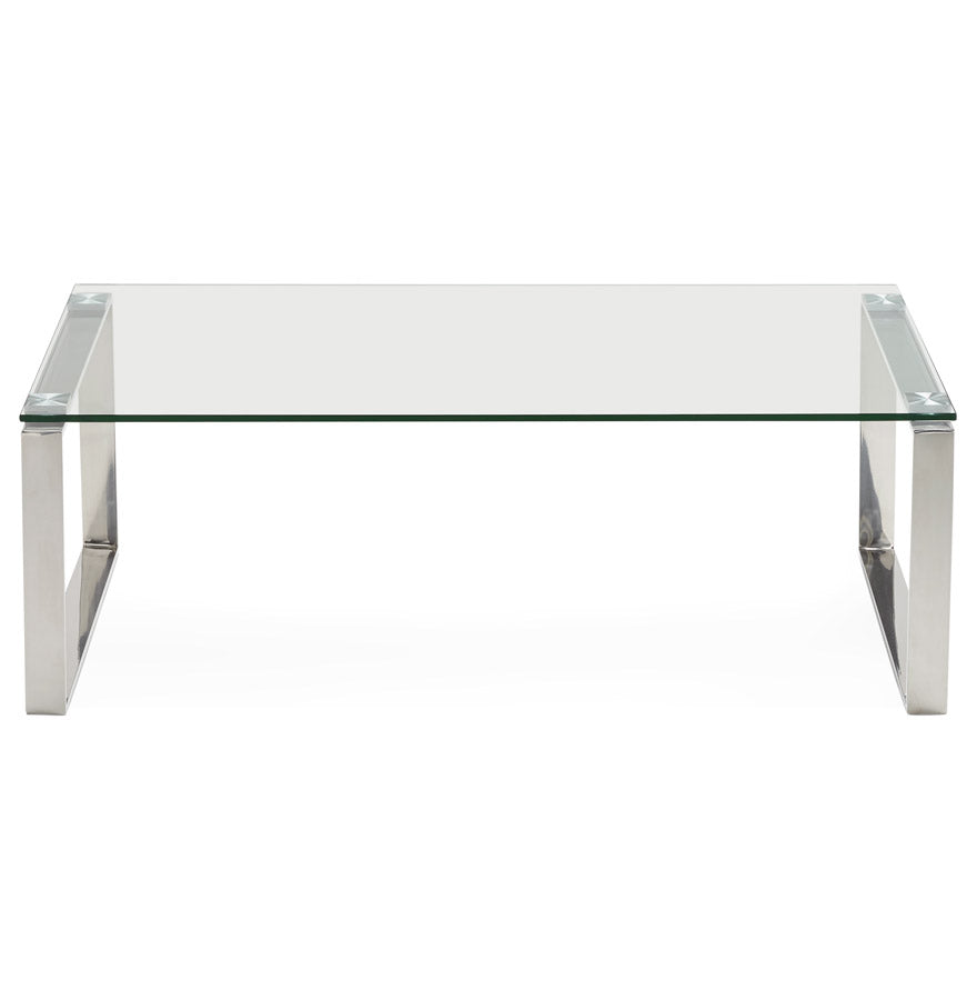 Salontafel MINNESOTA - transparant - glas