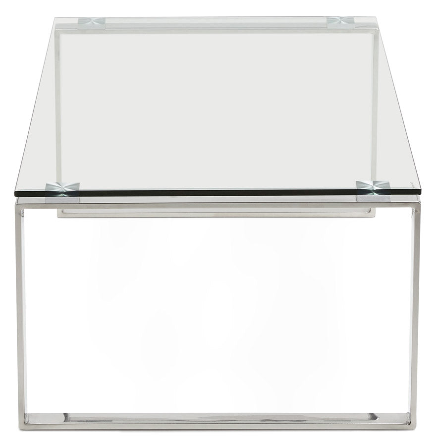 Salontafel MINNESOTA - transparant - glas
