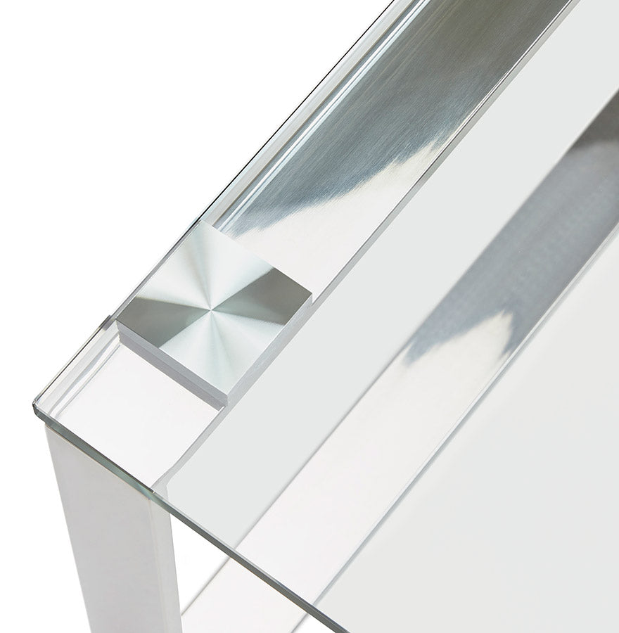 Salontafel MINNESOTA - transparant - glas