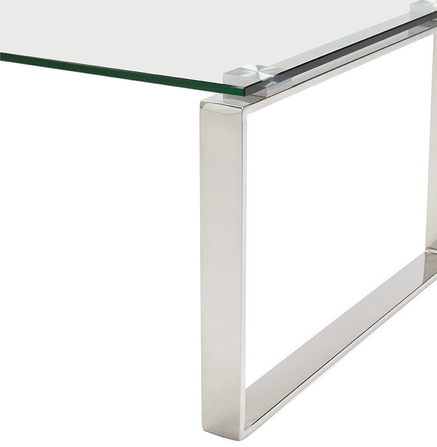 Salontafel MINNESOTA - transparant - glas