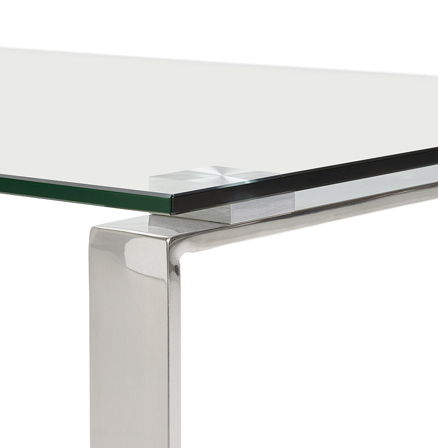 Salontafel MINNESOTA - transparant - glas
