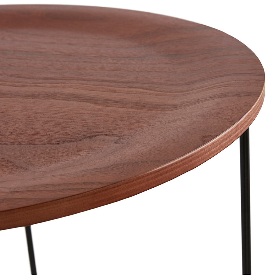 Bijzettafel OOLA - walnoot - hout