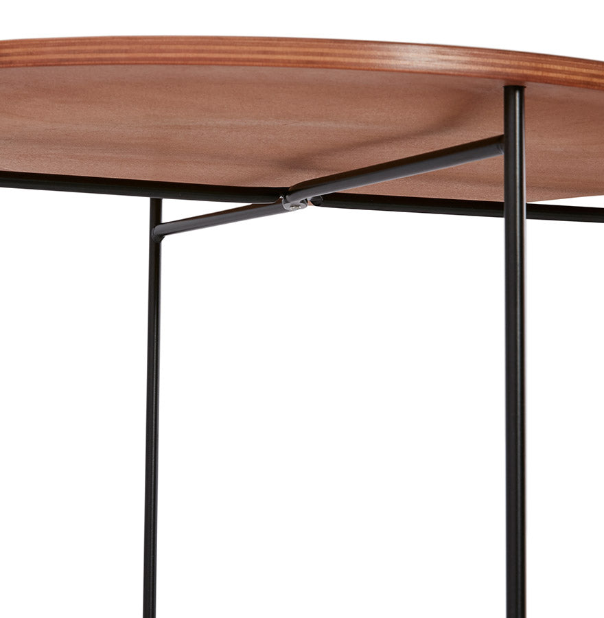 Bijzettafel OOLA - walnoot - hout