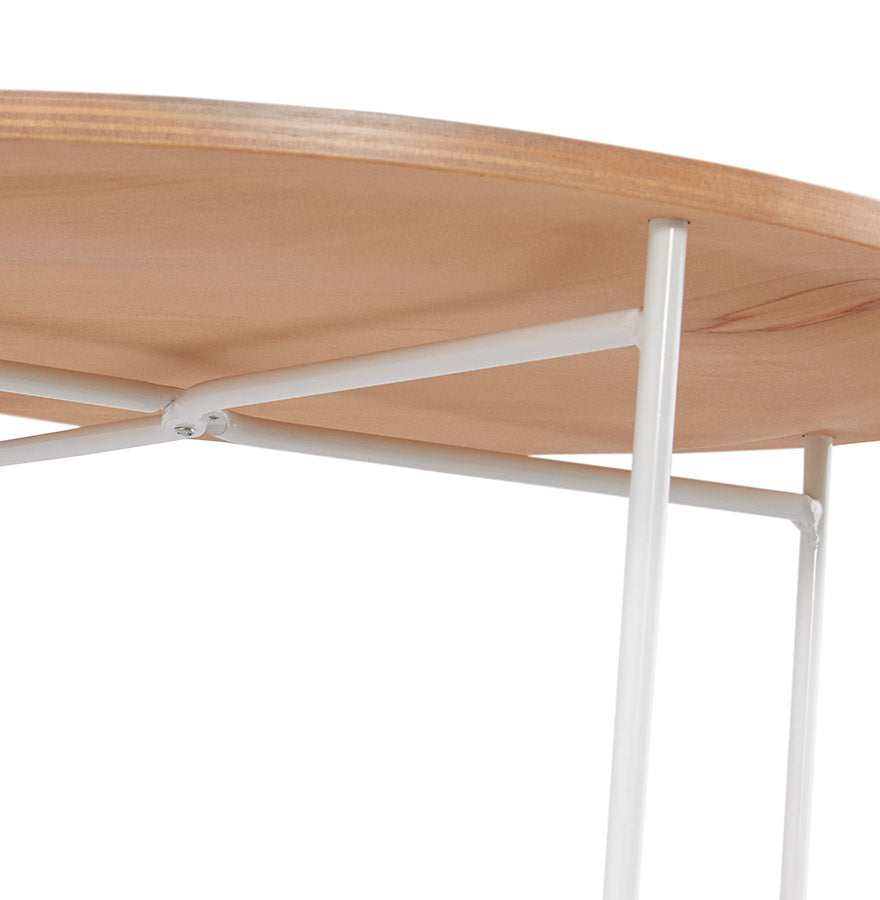 Bijzettafel OOLA - naturel - hout