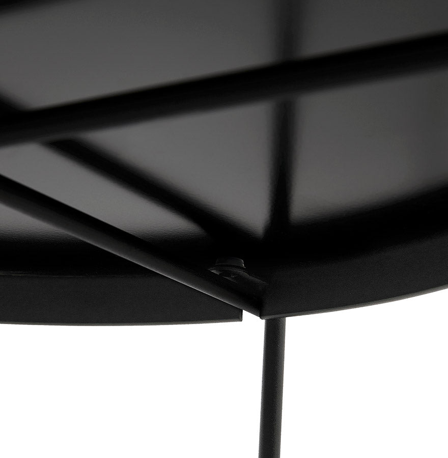 Salon- en/of bijzettafel ESPEJO BIG - zwart - glas