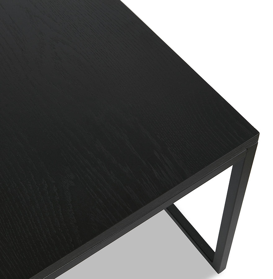Salon and/or side table GLISS - black wood