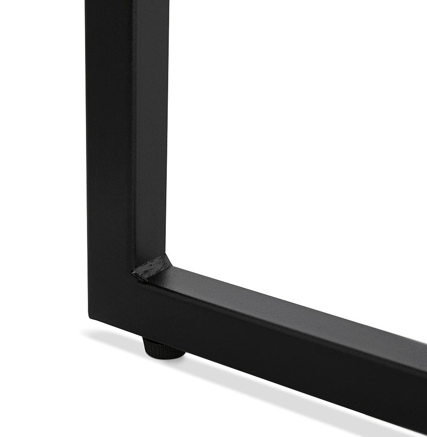 Salon and/or side table GLISS - black wood