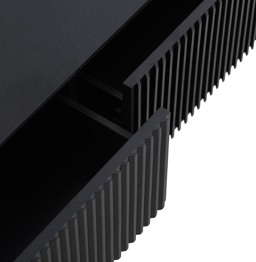 Tv Meubel ACONIT - zwart - hout