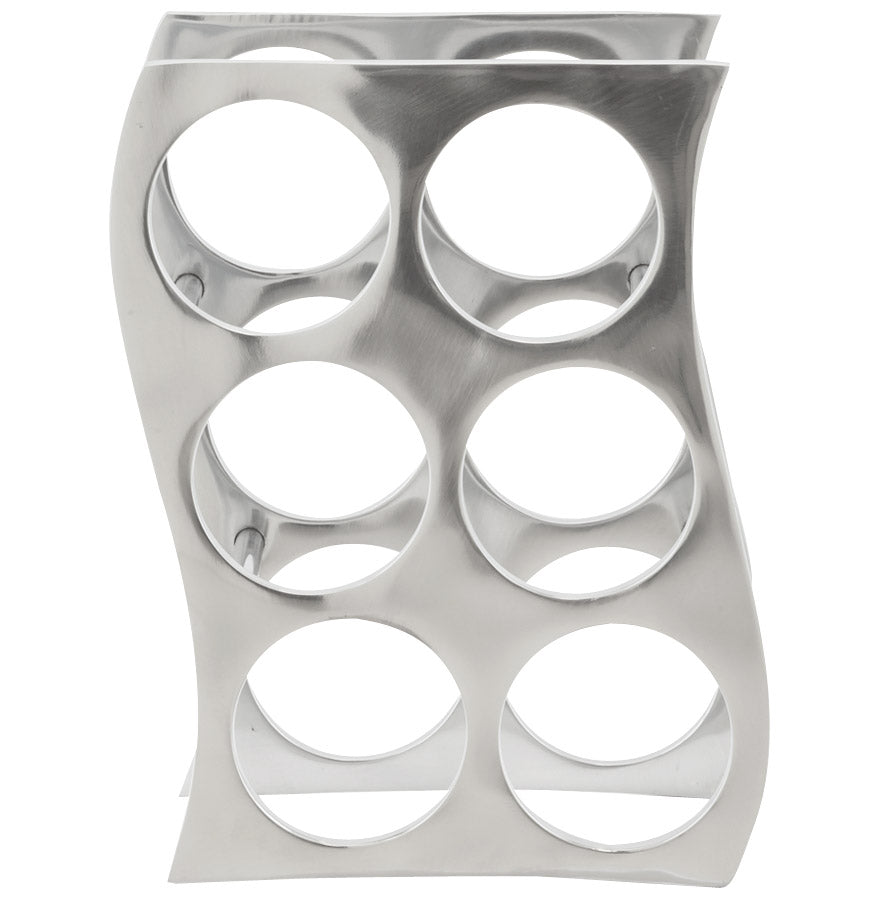 Bottle rack SIX - aluminum - aluminum