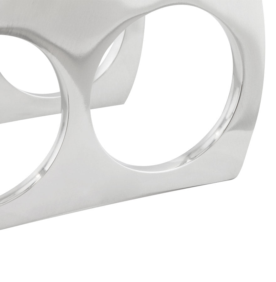Bottle rack SIX - aluminum - aluminum