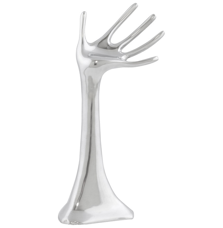 Sieradenstandaard HAND - aluminium - metaal