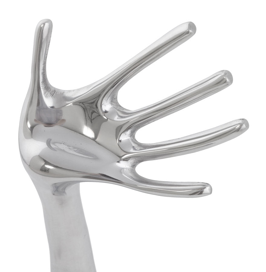 Sieradenstandaard HAND - aluminium - metaal
