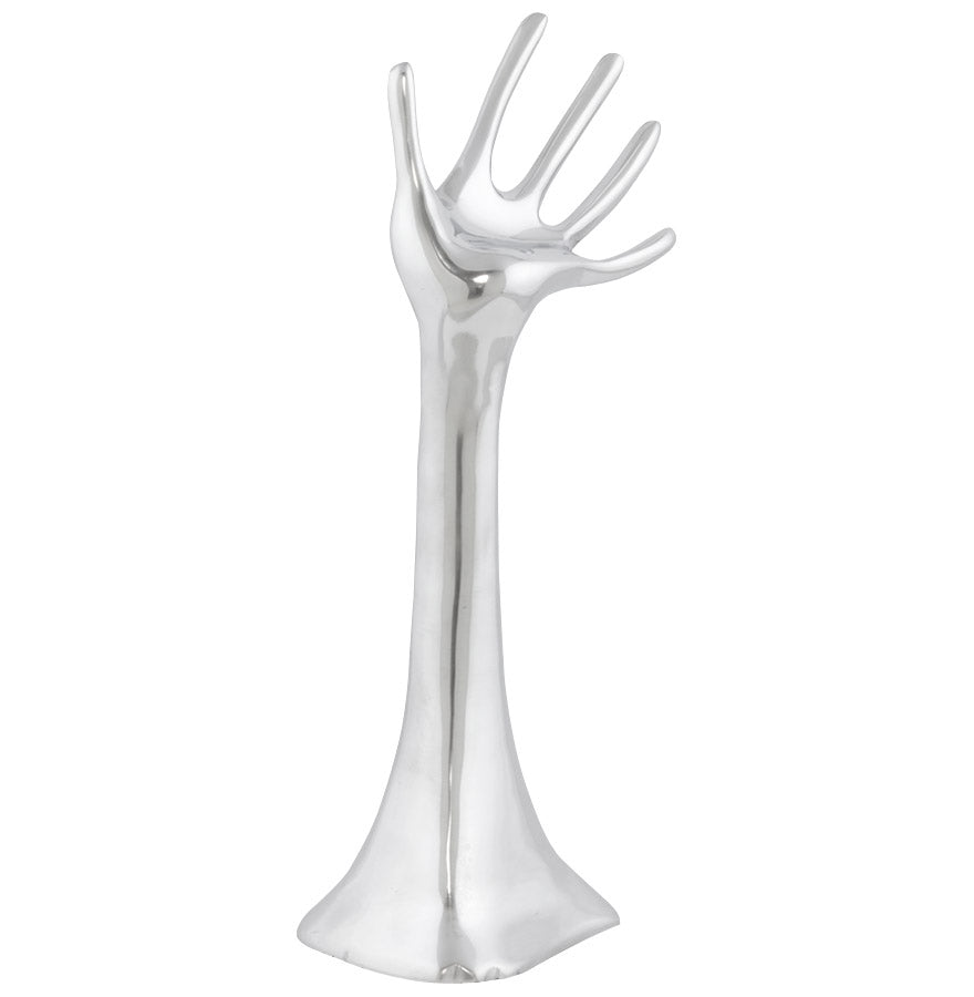 Sieradenstandaard HAND - aluminium - metaal