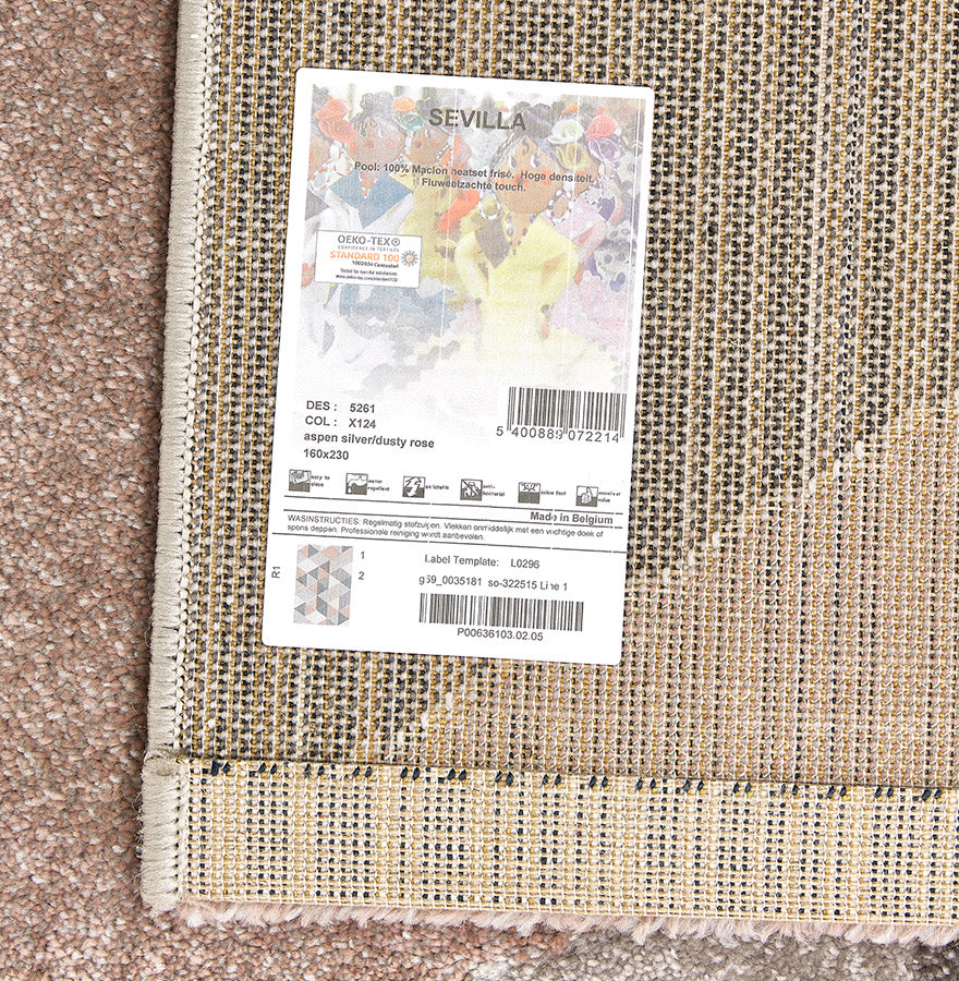 Carpet MUOTO - multicolored - fabric