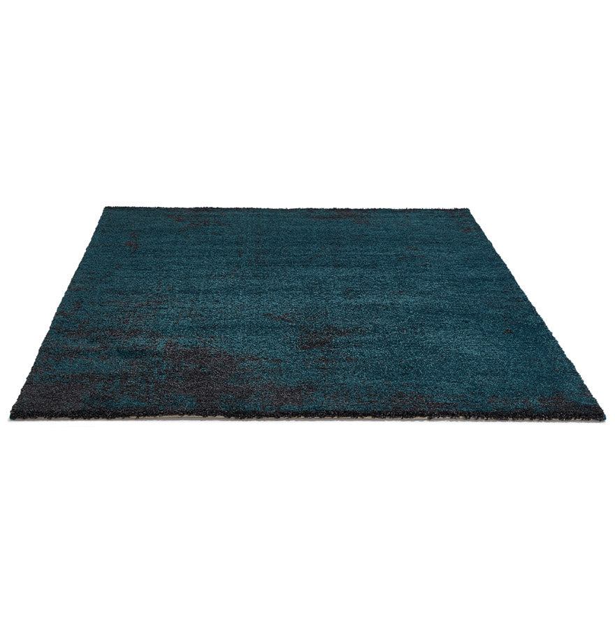 Carpet BLUE - blue - black - fabric