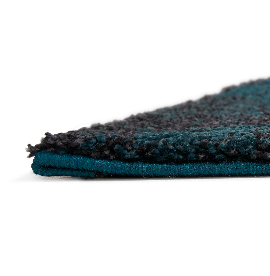 Carpet BLUE - blue - black - fabric