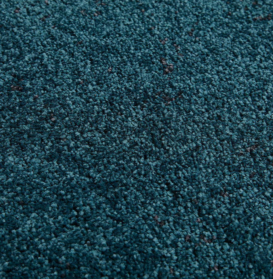 Carpet BLUE - blue - black - fabric