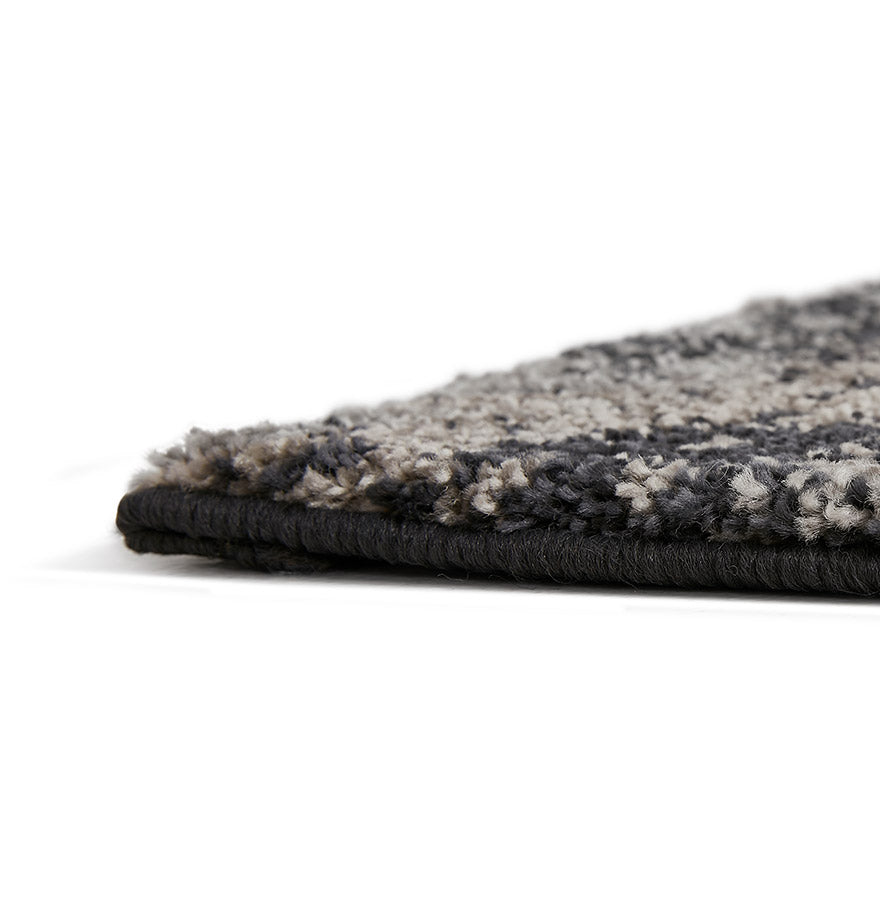 Carpet DORSET - gray - black - fabric