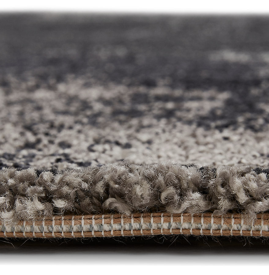 Carpet DORSET - gray - black - fabric