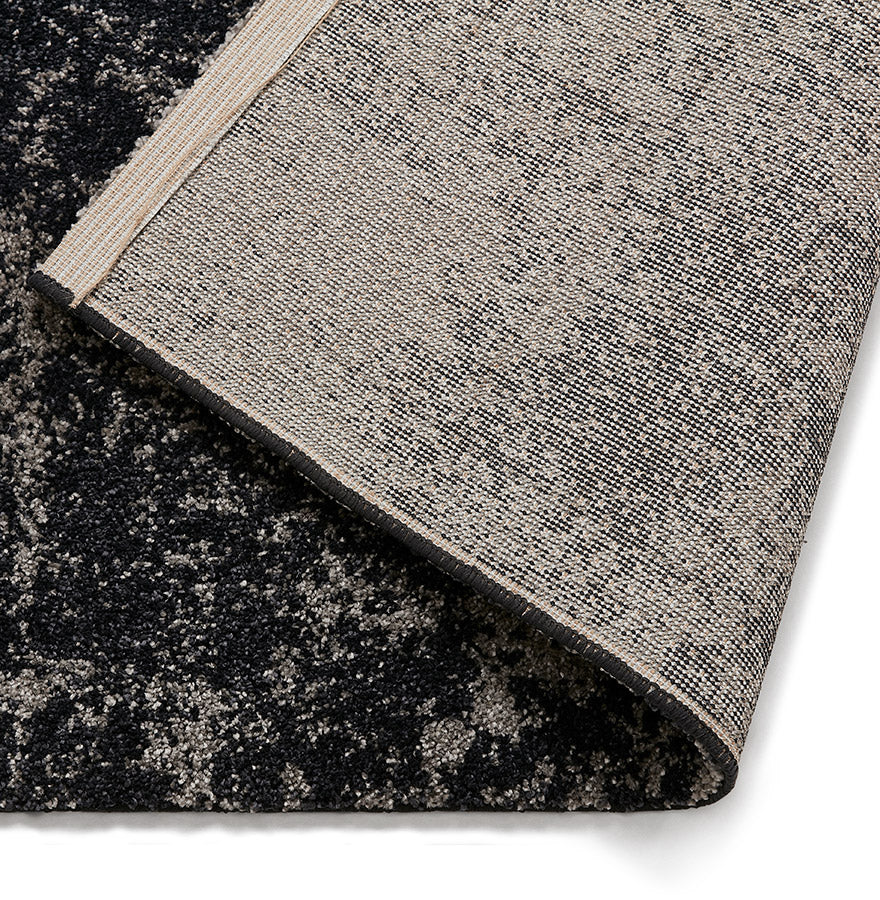 Carpet DORSET - gray - black - fabric