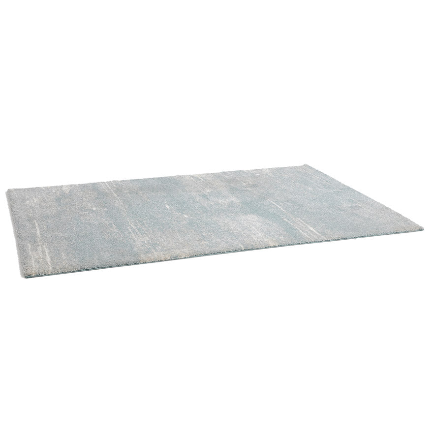 Tapijt KARPET - blauw - beige - stof