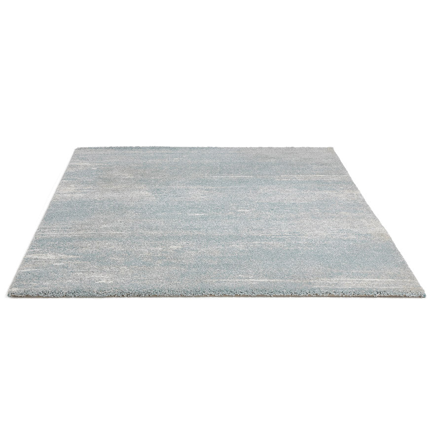 Tapijt KARPET - blauw - beige - stof