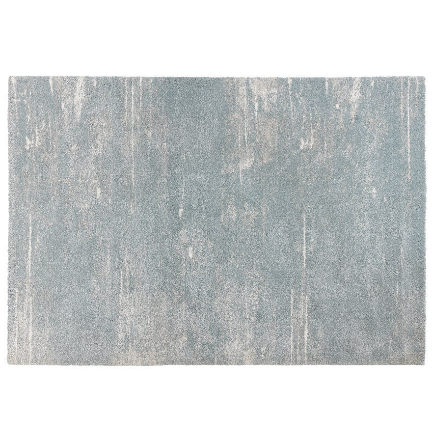 Tapijt KARPET - blauw - beige - stof
