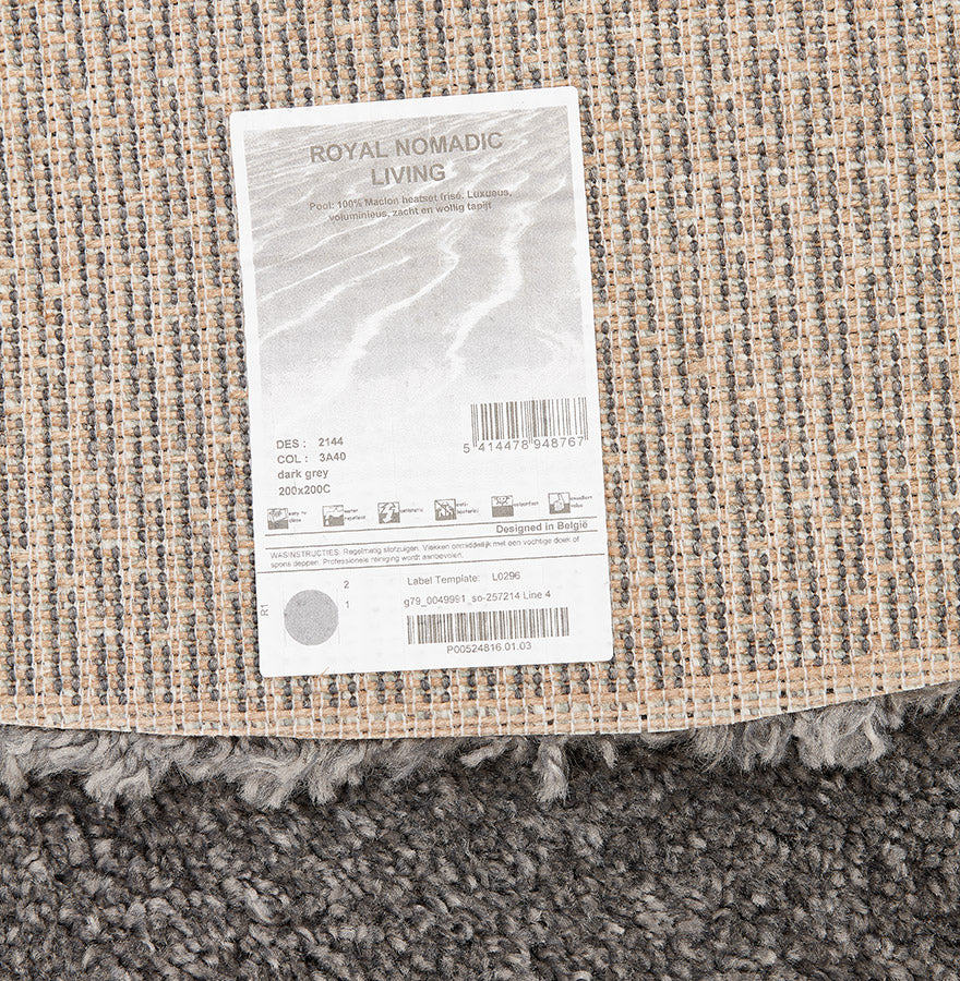 Carpet POAL - dark gray - fabric