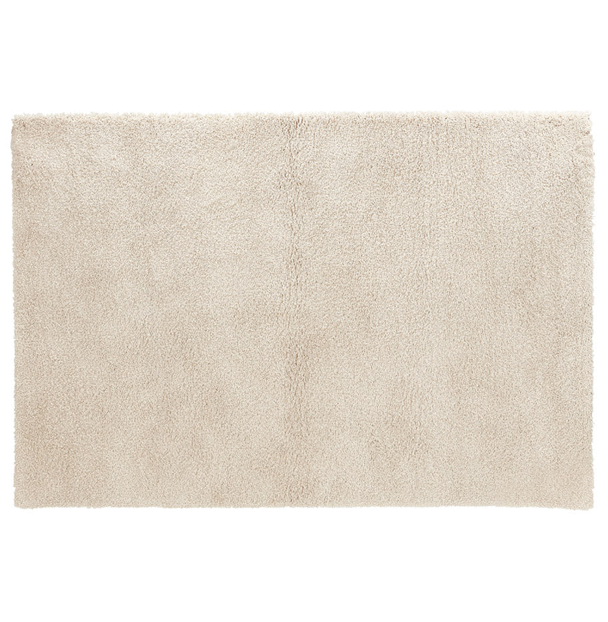 Teppich POAL - Creme - Stoff