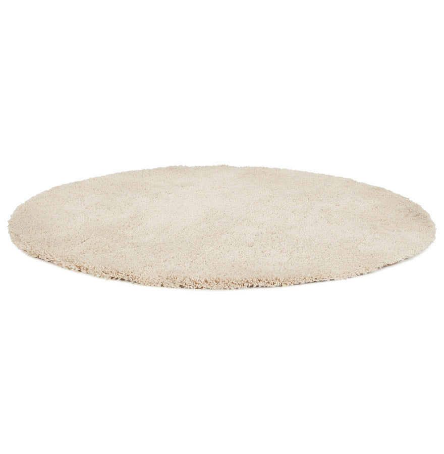 Teppich POAL - Creme - Stoff